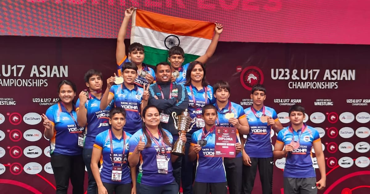 U23 & U17 Asian Wrestling Championships 2023 India’s medal winners