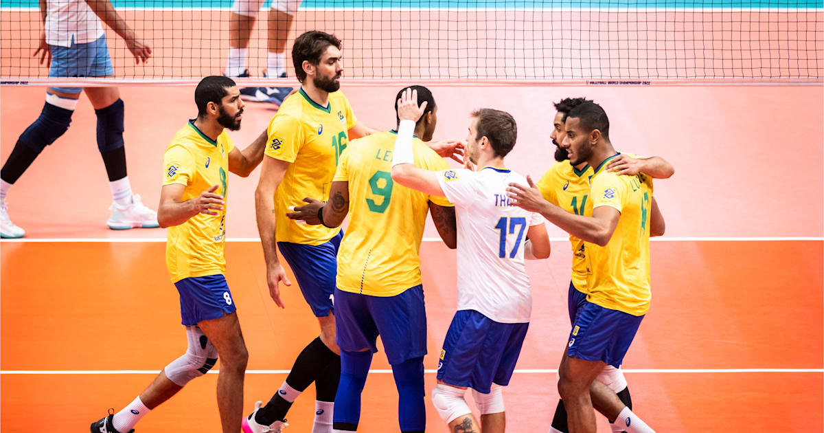 Qual é a hora do jogo de vôlei hoje?