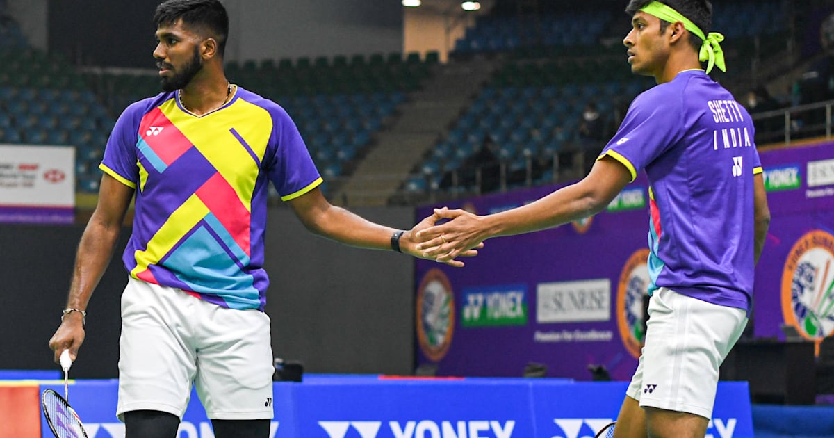 French Open 2022 badminton Chirag ShettySatwiksairaj Rankireddy in final