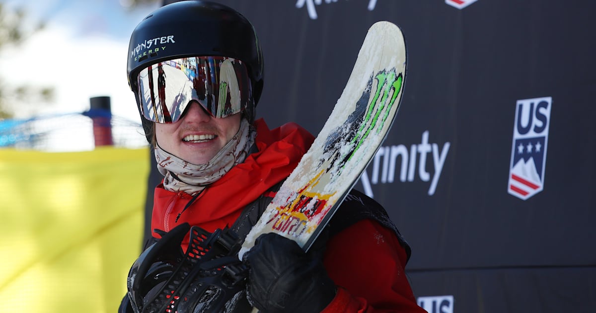 Snowboard Darcy Sharpe and Julia Marino claim World Cup slopestyle