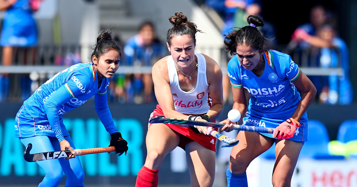 FIH Women's Hockey World Cup 2022 India draw 11 vs England in Pool B