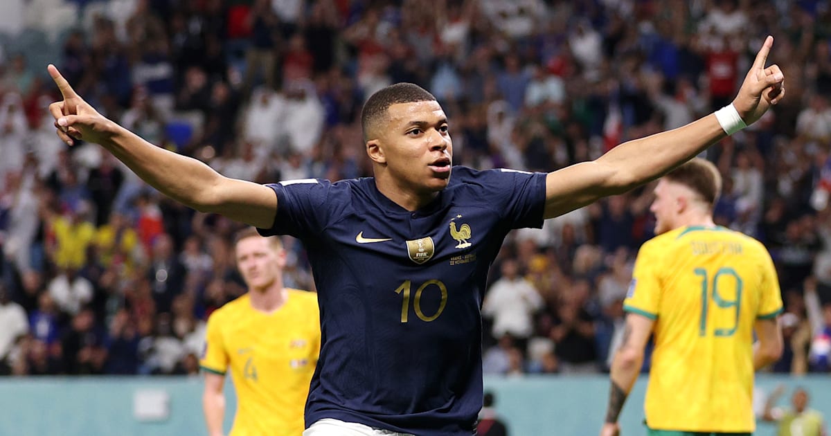 Kylian Mbappe at FIFA World Cup Records, goals and stats