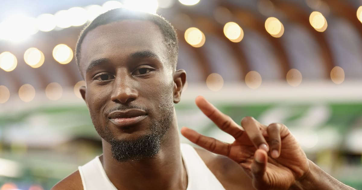 USA Track and Field Championships 2023 Cravont Charleston wins 100m