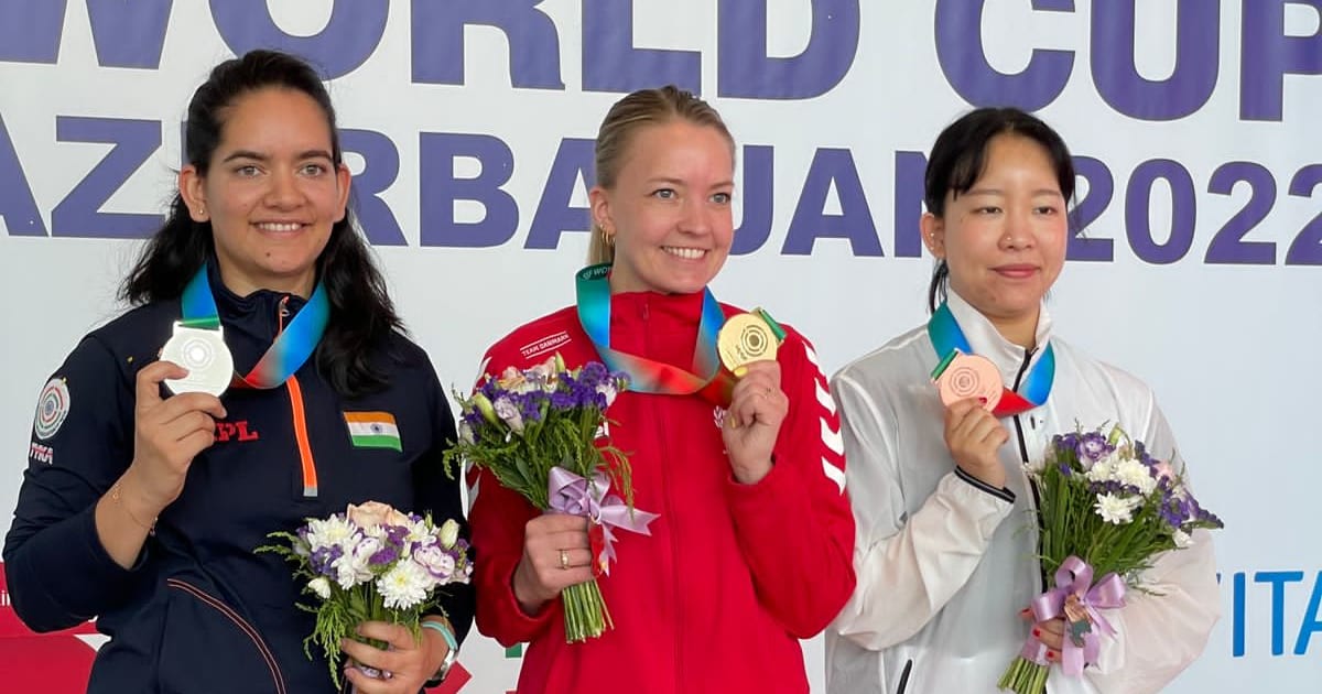 ISSF World Cup 2022 Baku: Anjum Moudgil wins silver medal