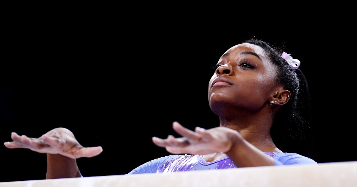 Simone Biles Dazzles Again And Again In Stuttgart