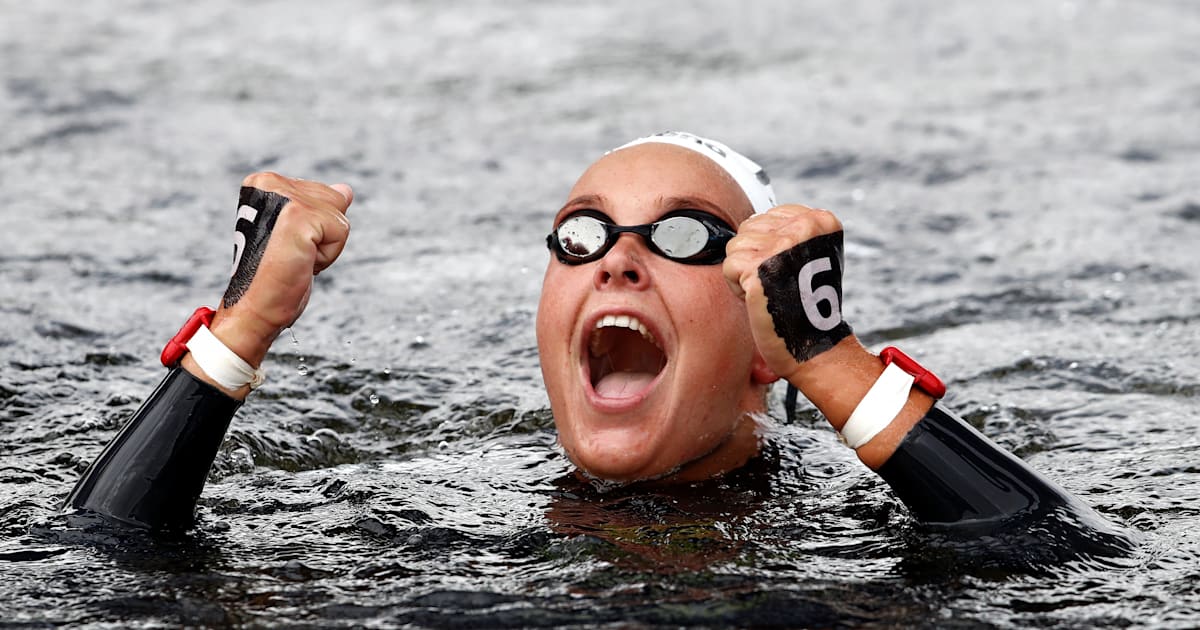 Previa de la prueba femenina de 10 km de natación en aguas abiertas en ...