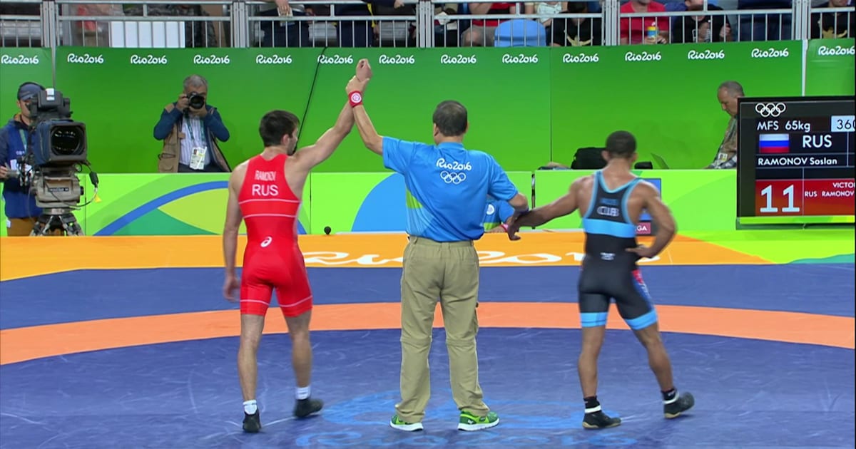 Soslan RAMONOV (RUS) df. Alejandro Enrique VALDES TOBIER (CUB), 113