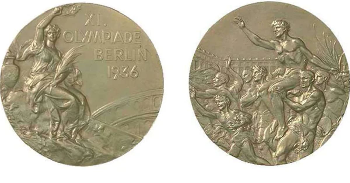 Berlin 1936 Olympic Medals Design History Photos