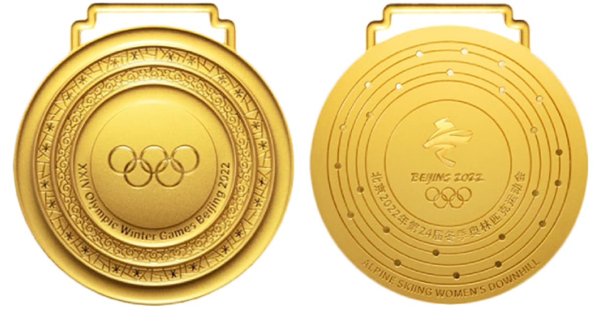 Medallas olímpicas de Beijing 2022 Diseño, historia y fotos