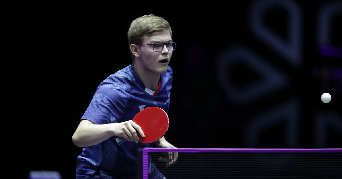 Table tennis WTT Macao 2022 Frenchman Lebrun stuns China's Liang