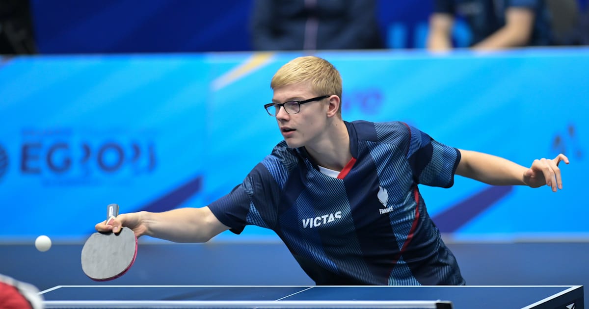 Tennis de table Nouveau 15e mondial, Félix Lebrun devient le numéro 1 français devant son