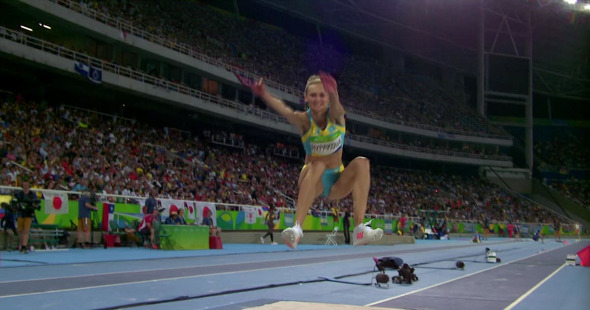 陸上競技女子三段跳 銅：オルガ・リパコワ リオ2016