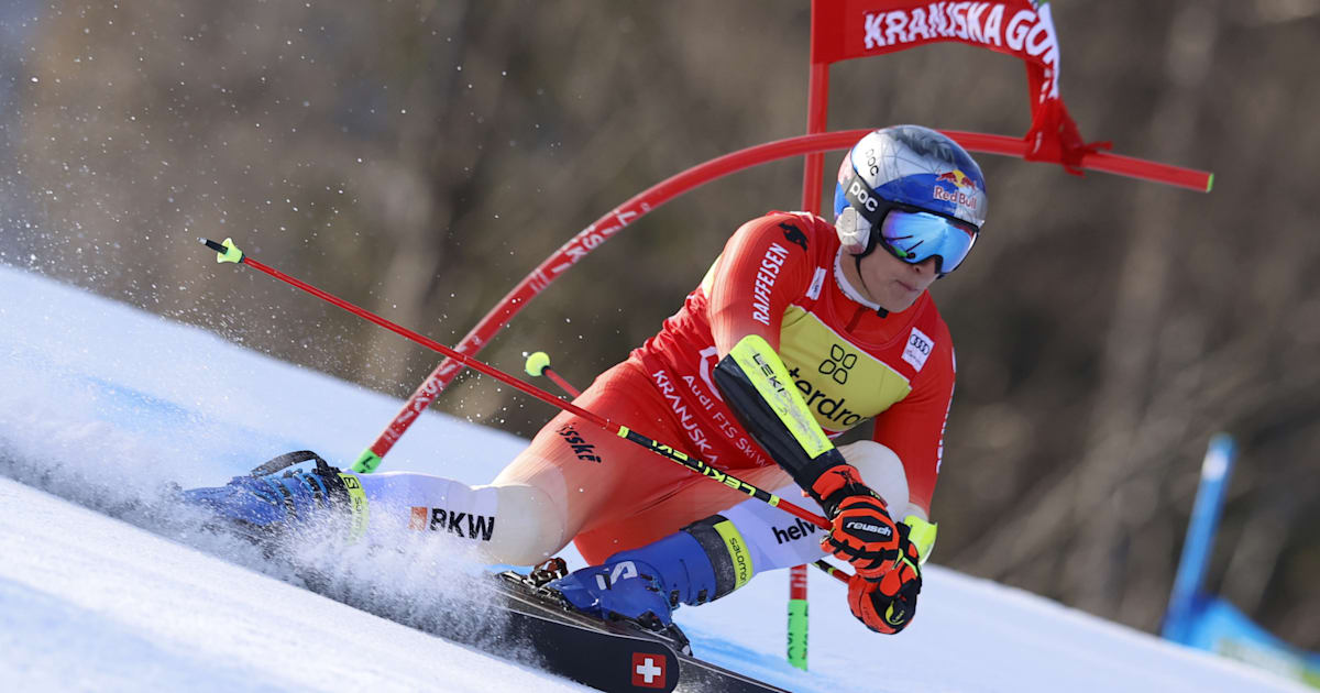Alpine skiing: Marco Odermatt completes Kranjska Gora double to clinch ...