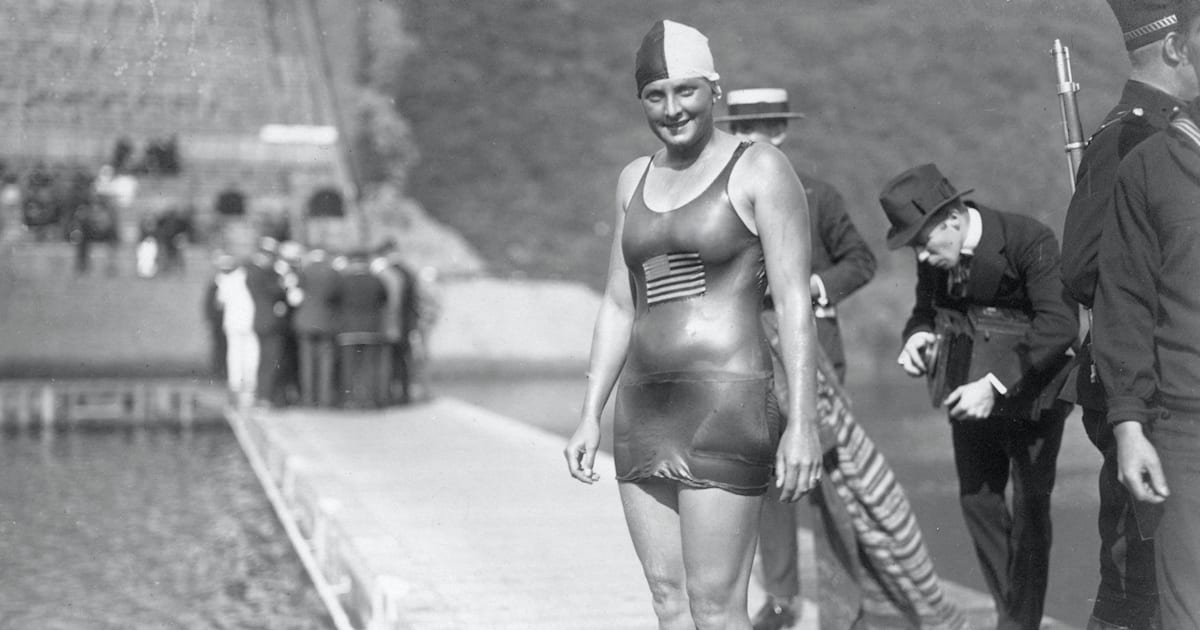 Ethelda Bleibtrey, the trailblazer for womens swimming who was arrested due to her swimsuit