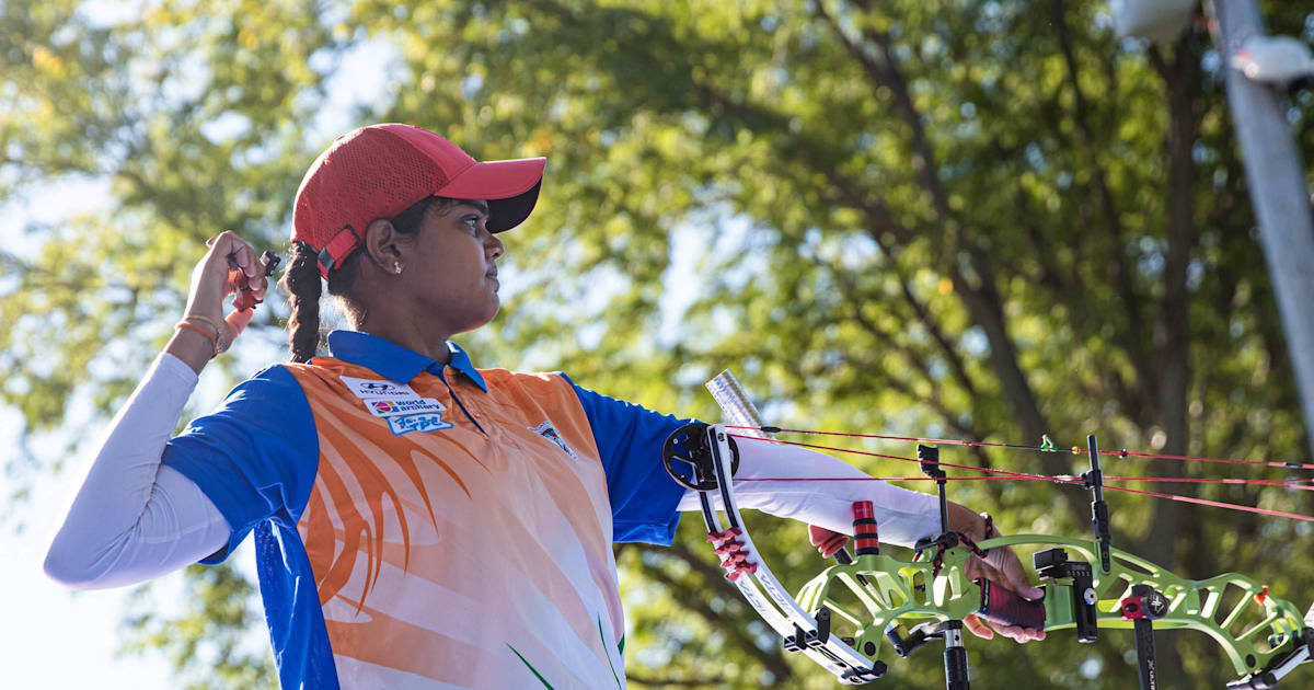 Archery World Cup 2023 Antalya India's Jyothi Surekha Vennam equals