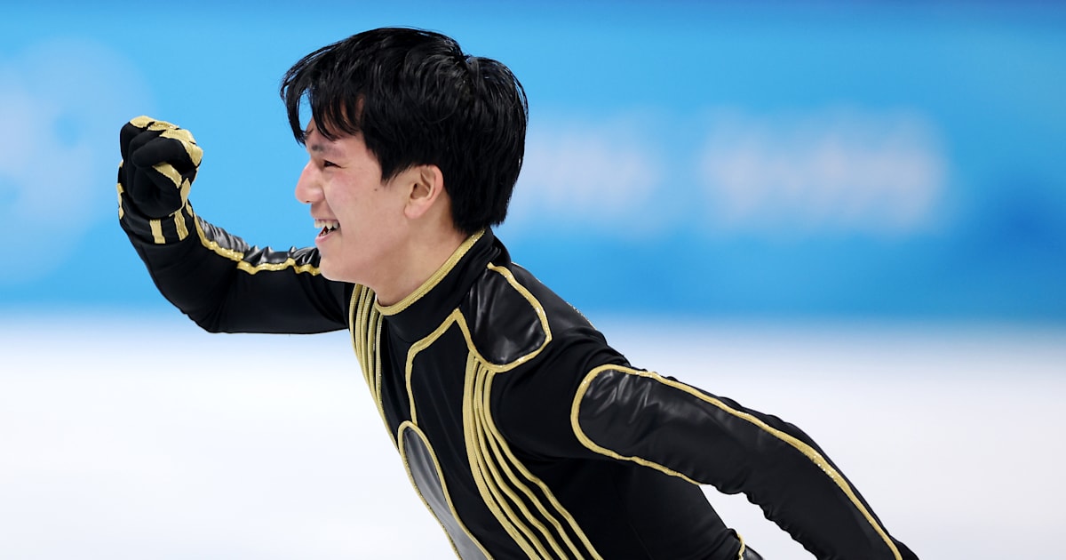 Championnats d’Europe ISU de patinage artistique 2023 : le Français Adam Siao Him Fa mène le programme court masculin