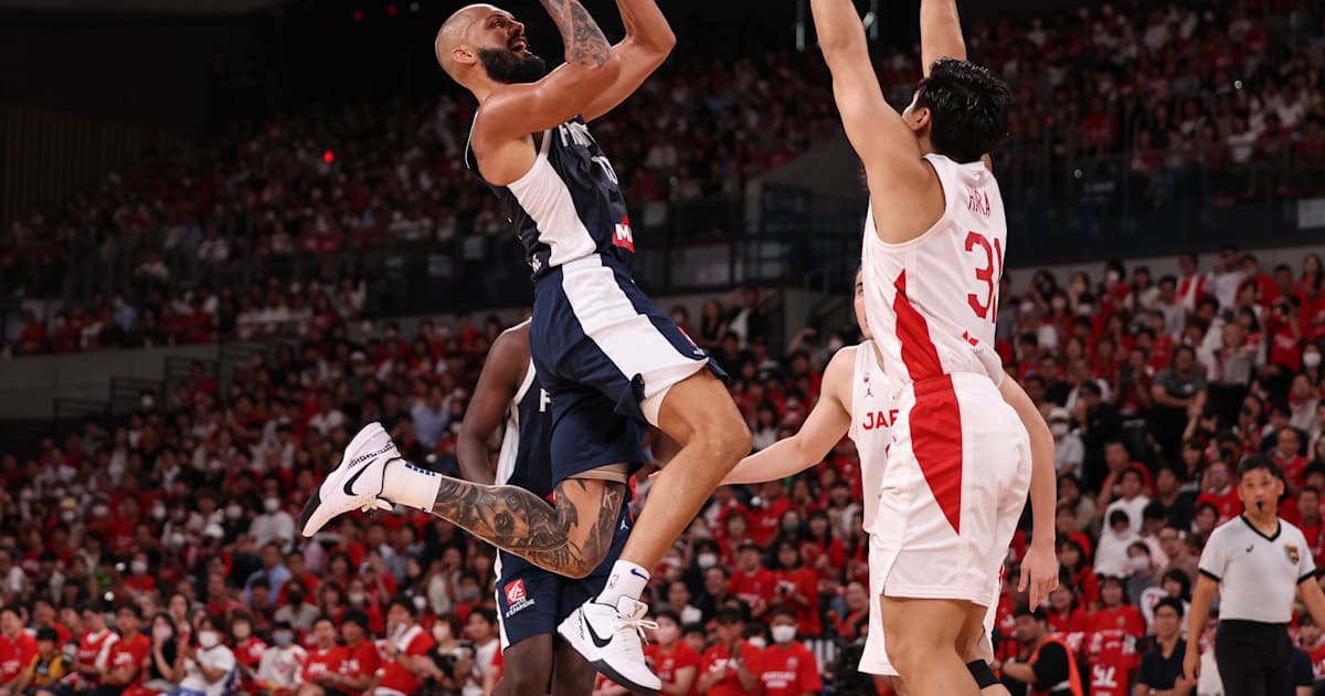 France made to work before dispatching Japan in FIBA World Cup 2023 tuneup