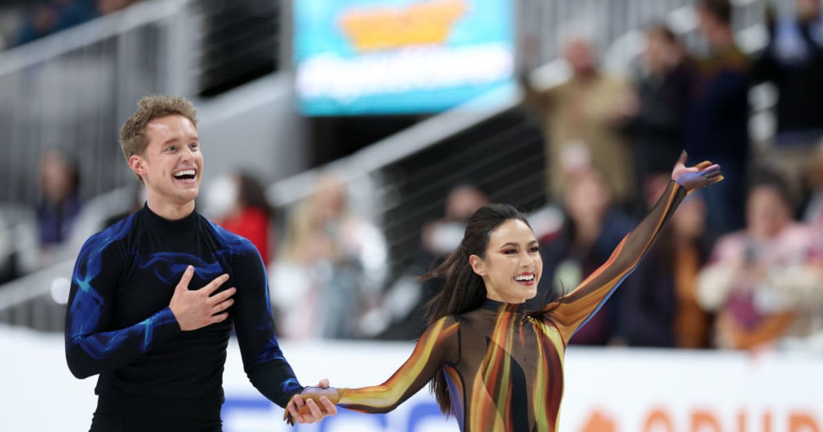 Figure skating Ice dancers Chock and Bates' love for sport fueling