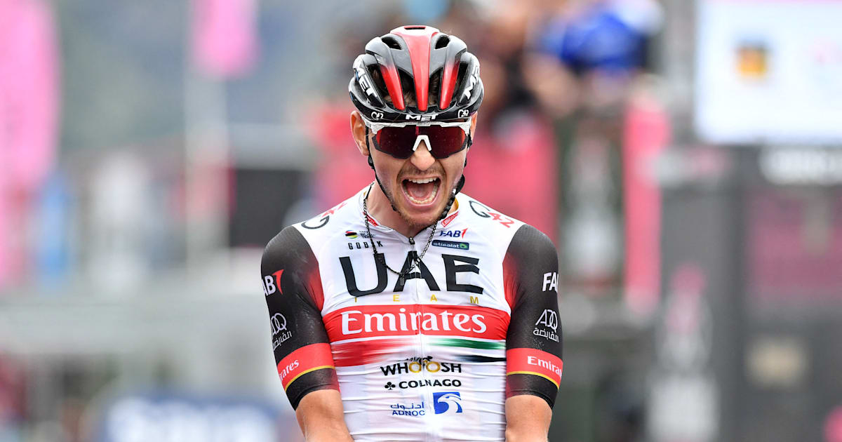 Alessandro Covi wins stage 20 at 2022 Giro d'Italia as Jai Hindley