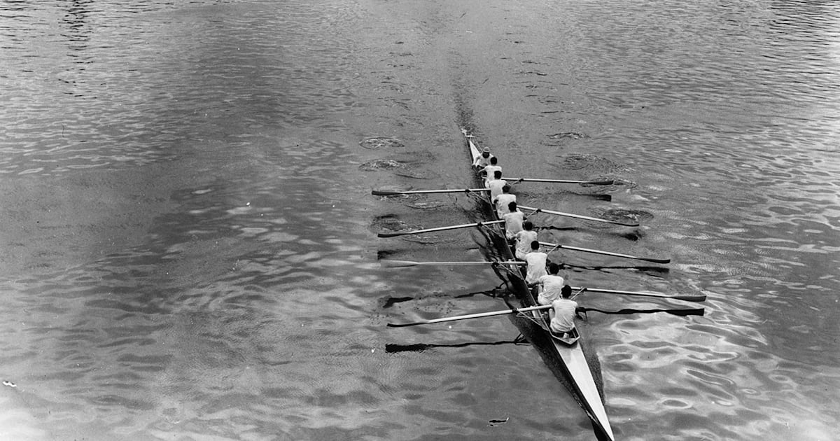Deutschlands RuderAchter bricht 1960 in Rom die amerikanische Dominanz
