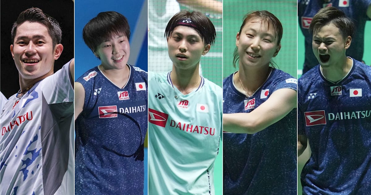 バドミントン・パリ2024オリンピックのランキングポイント獲得期間スタート！ 2024年4月28日まで