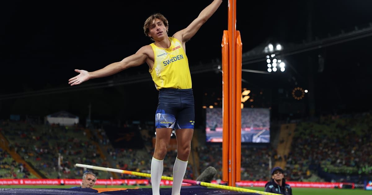 Mondo Duplantis Retains Pole Vaul Title At 2022 European Championships