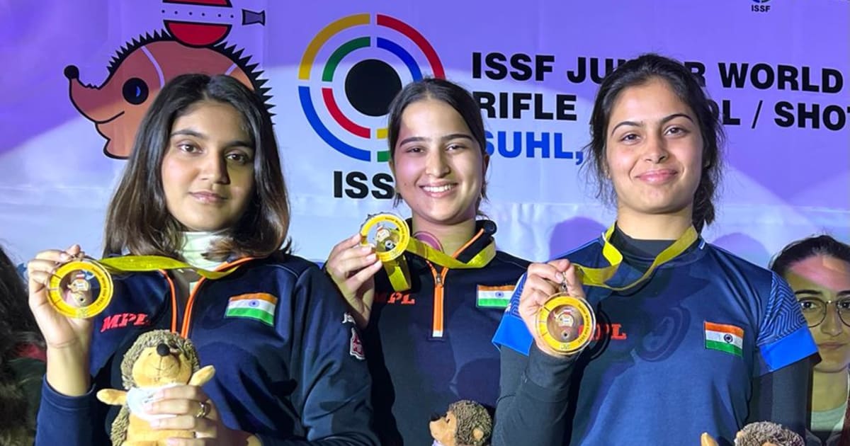 ISSF Junior World Cup 2022 Suhl: Indian women’s pistol shooters win ...