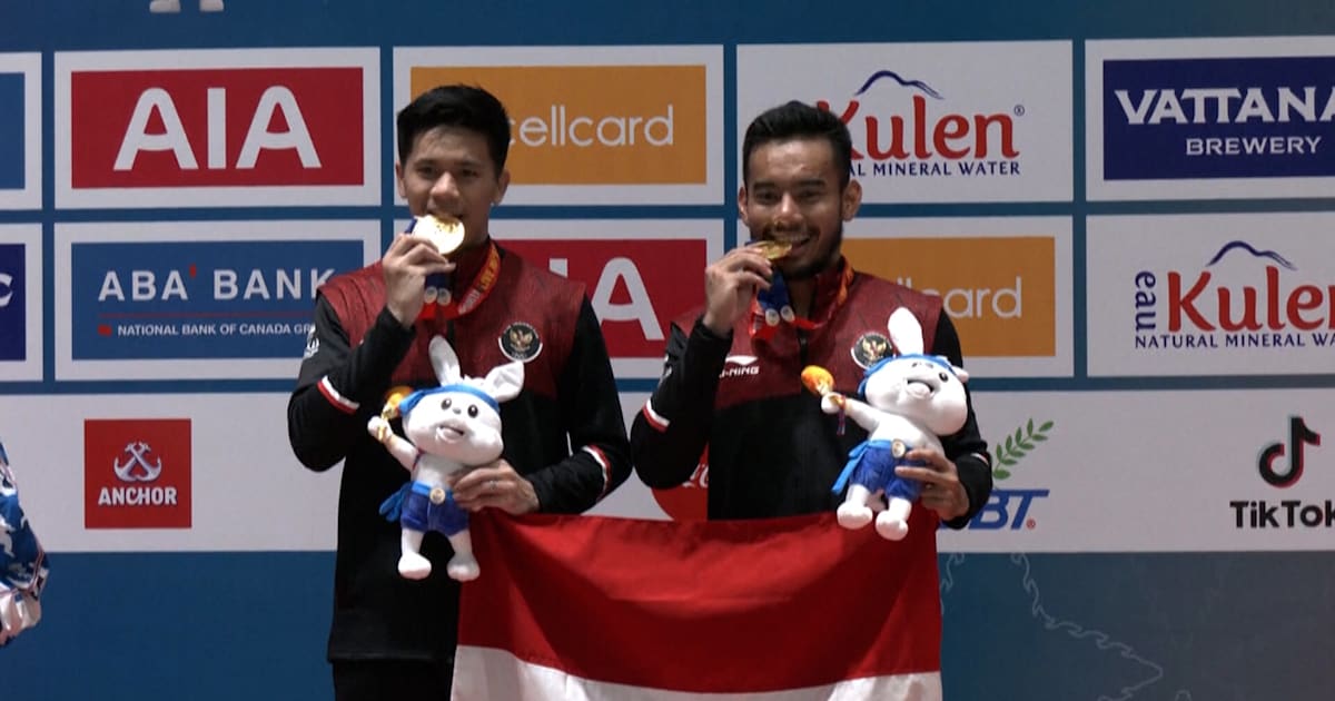 WATCH Indonesia win four of five badminton gold medals at the