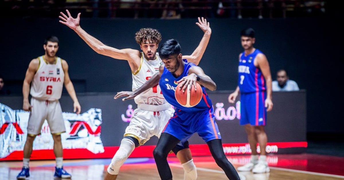 Olympic prequalifiers basketball 2023 India beat Syria in opener