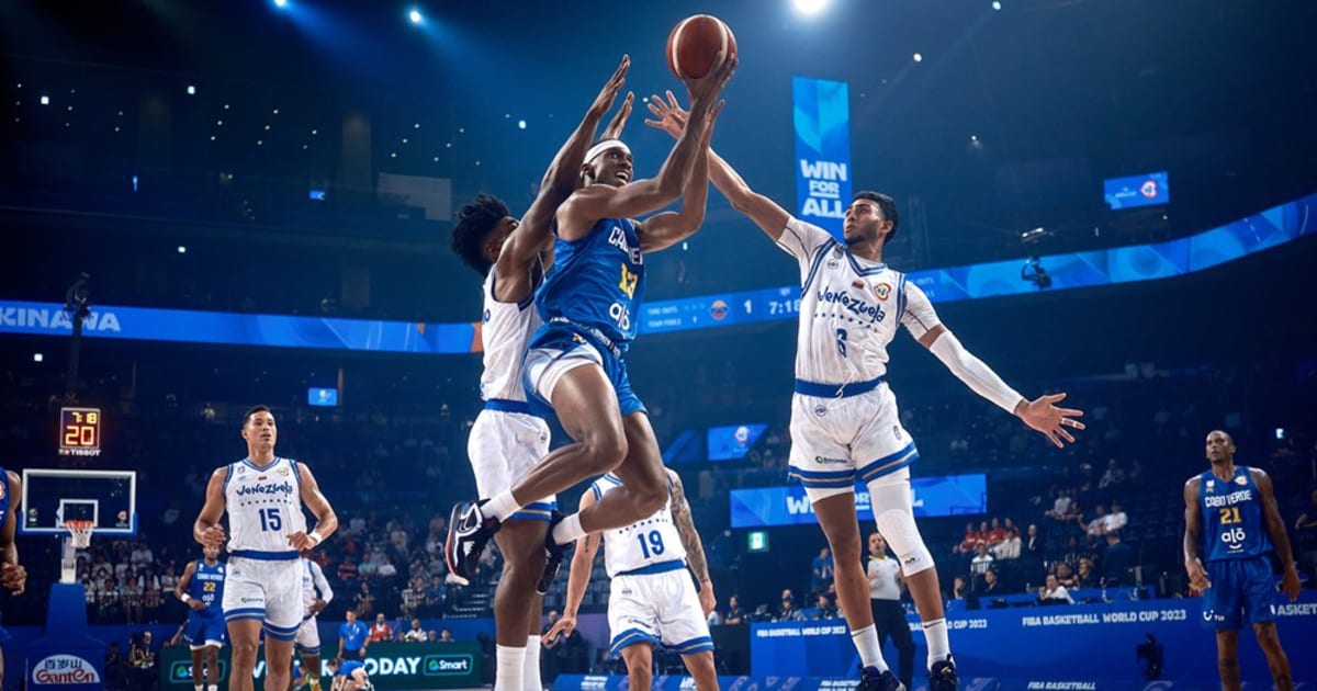 Cabo Verde x Eslovênia no Mundial de Basquete: horário e onde assistir