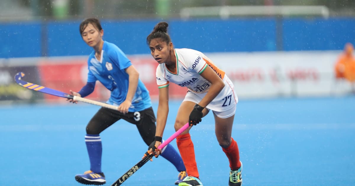 Women’s Junior Asia Cup 2023 hockey India beat Chinese Taipei 110 to