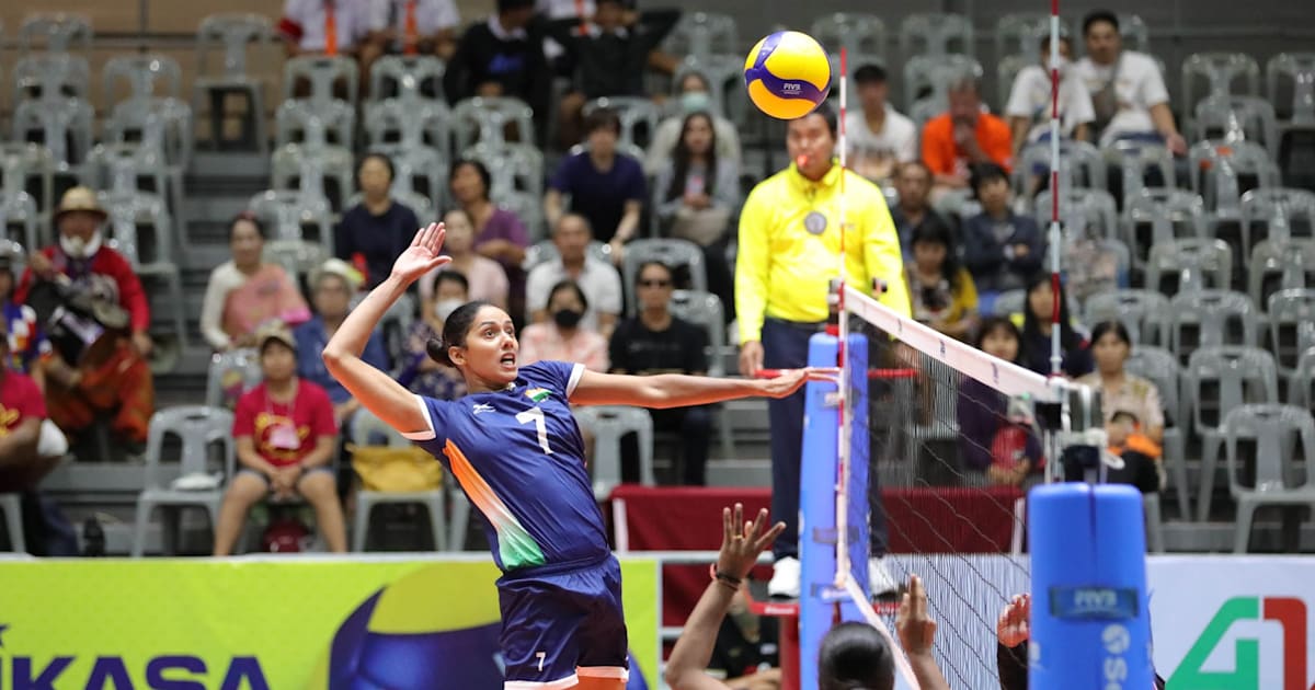 Asian Women’s Volleyball Championship 2023 India finish seventh all