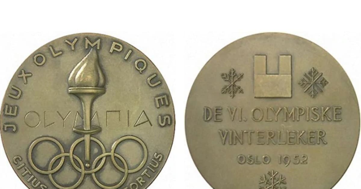 Medalhas Olímpicas de Oslo 1952 Design, História e Fotos