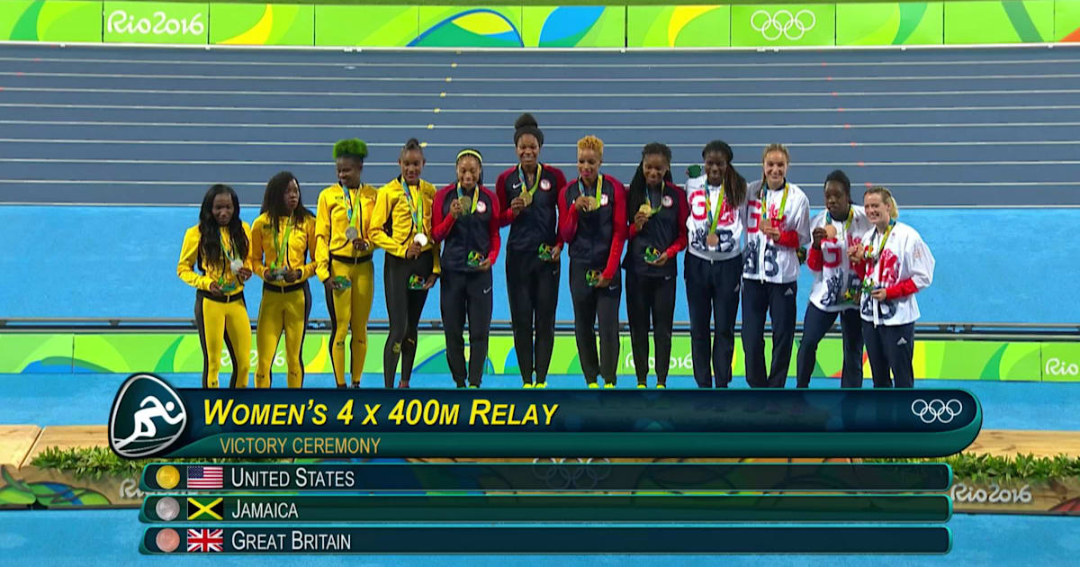 Sixth gold in Women's 4x400 Relay for the USA