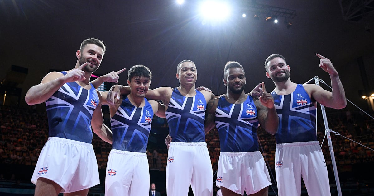 Great Britain cruises to European men's gymnastics team title, Italy