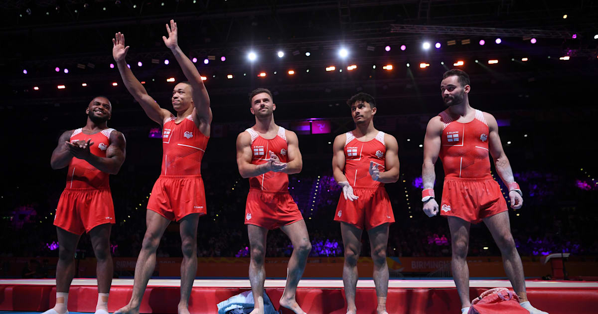 Commonwealth Games 2022 England win artistic gymnastics team gold