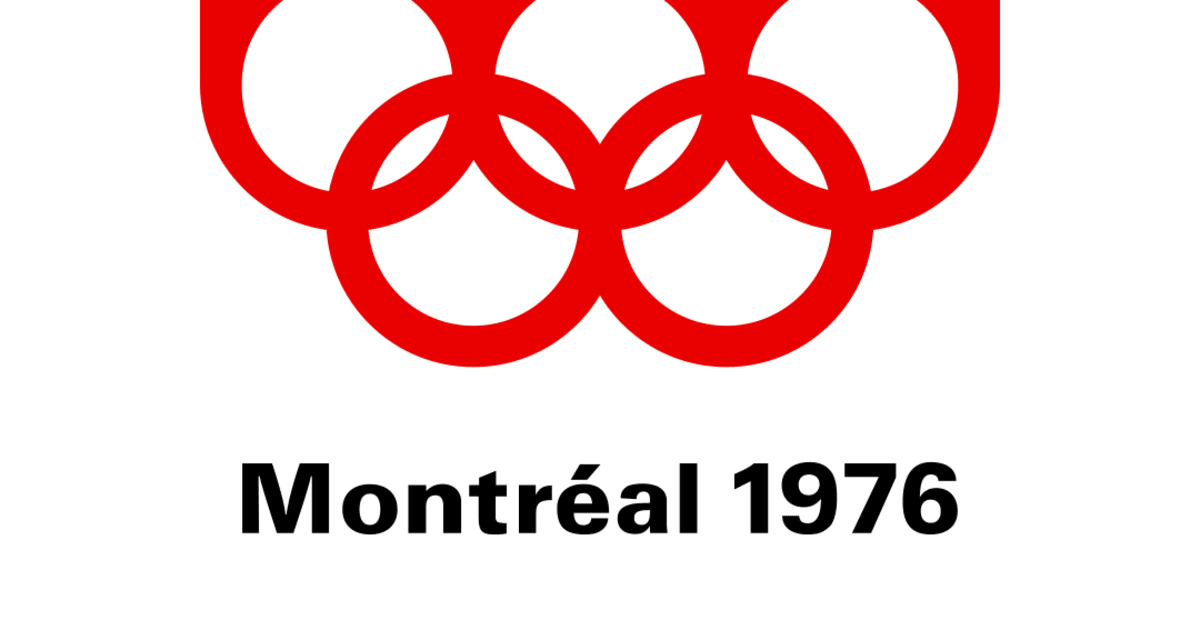 Logo olímpico, diseño del póster e imagen de los juegos de Montreal 1976