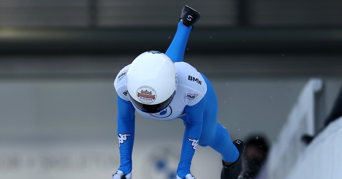 Squadra italiana di skeleton Olimpiadi di Pechino 2022