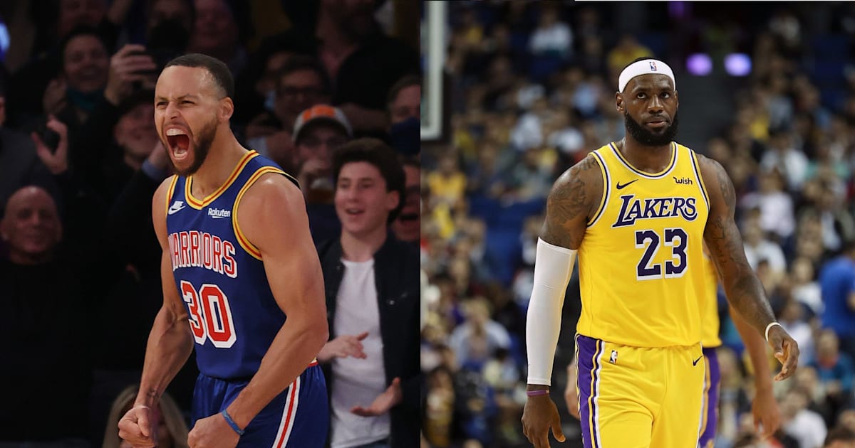 NBA 2023 Playoffs Steph Curry vs LeBron James Headtohead record