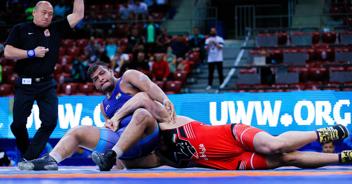 World U20 Wrestling Championships 2022: India’s Mahendra Babasaheb ...