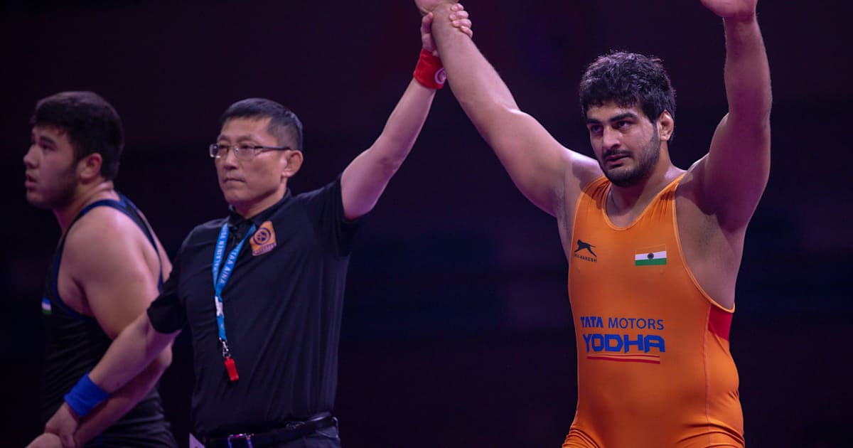 Asian Wrestling Championships 2023 India finish with 14 medals winners list