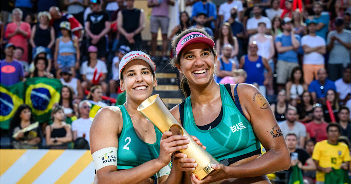 Mundial De Vôlei De Praia: Ana Patrícia E Duda São Campeãs Mundiais