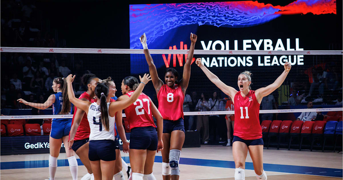 Women's Volleyball Nations League (VNL) 2023 All results, scores and