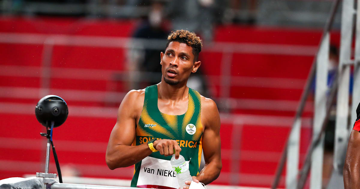 Track & Field Worlds 2022 Wayde van Niekerk, Kirani James and Michael