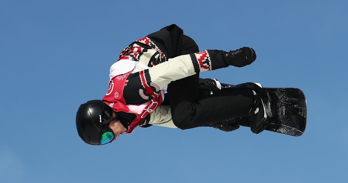 Snowboard Max Parrot at Beijing 2022 Winter Olympics