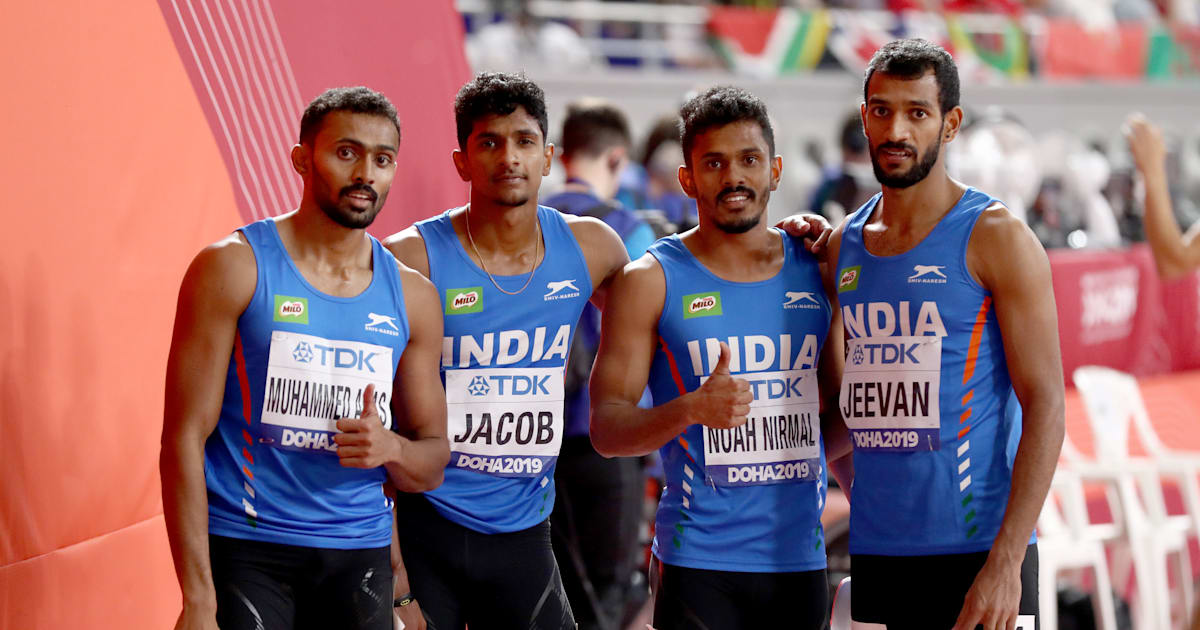 Indian men’s 4x400m relay team edge closer to Olympic berth