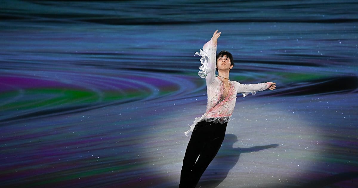Figure skating Hanyu Yuzuru's 'notte stellata' show debuts in Miyagi