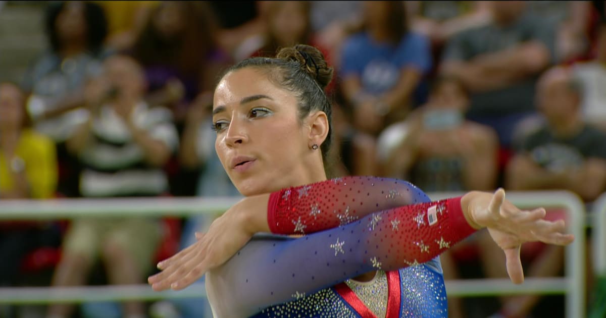 Aly Raisman performs to Red Poppy and Kalinka | Music Mondays