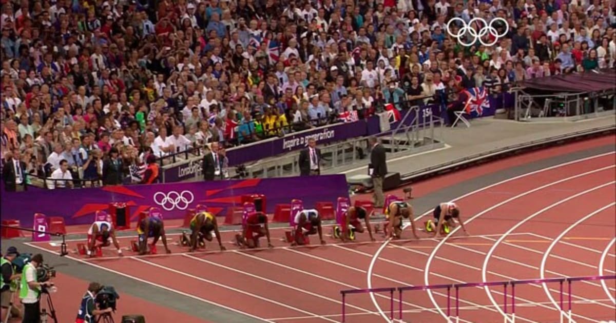 Men's 110m Hurdles - semifinal and final action