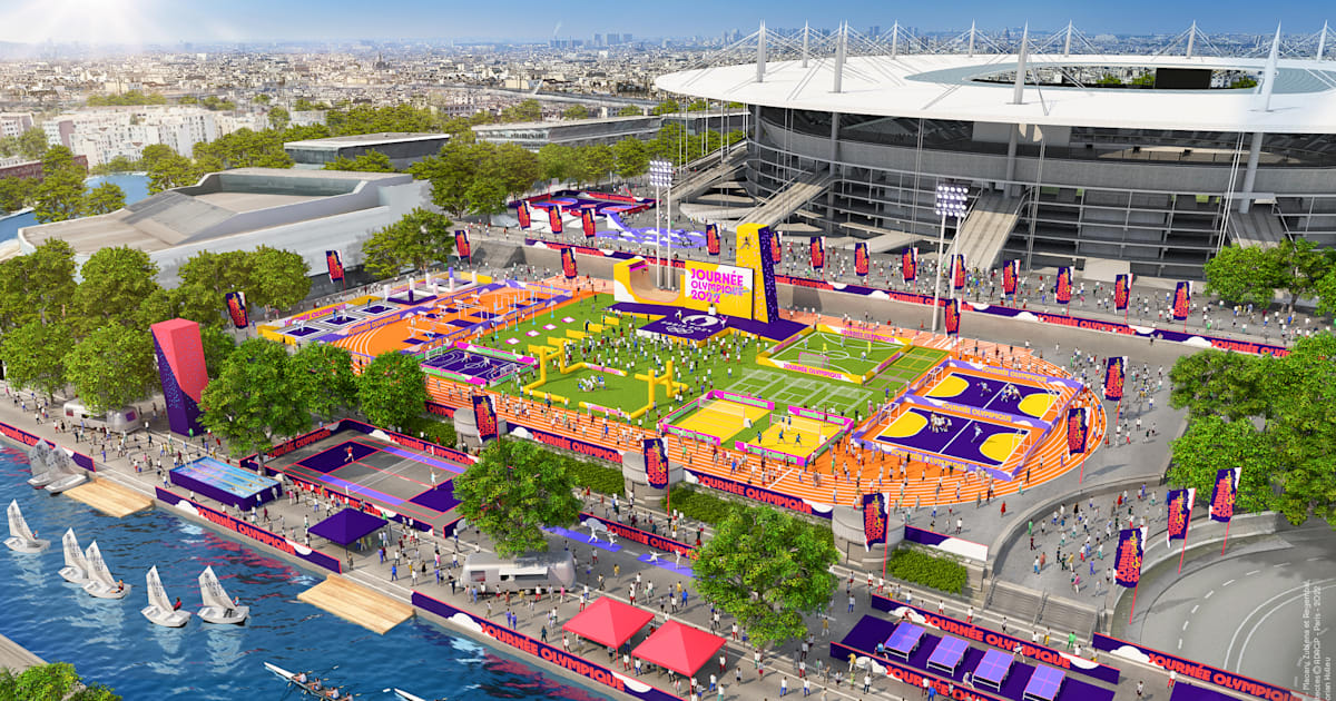 Le programme de la Journée olympique en France